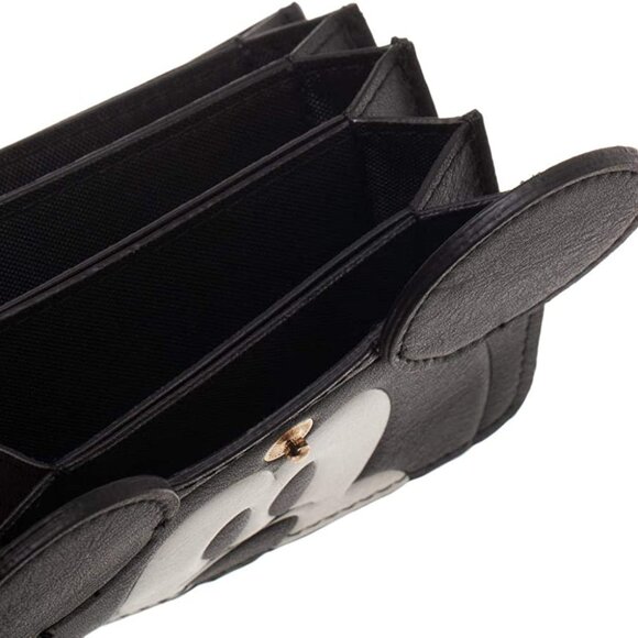 Disney Mickey Mouse Classic Cosplay Mini Backpack with Accordian Card Wallet - Picture 9 of 10